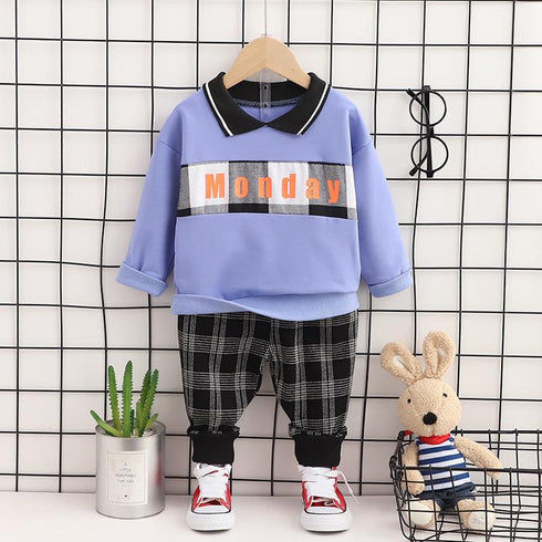 Spring and Autumn Boys Sports Suit