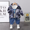 Spring and Autumn Boys Coat Pants Set