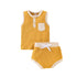 Summer children sleeveless triangle short two-piece set