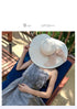 Summer women's seaside sun hat Circumference21.7-23.6 inch(55-60cm)