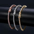 Hip Hop Men's Bracelet Micro-encrusted Zircon 3mm Bracelet