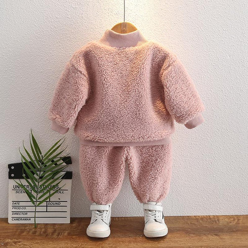Children's Set Warm Fall/Winter Two-Piece Set