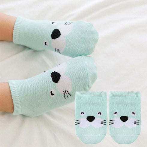 Baby cartoon cotton socks