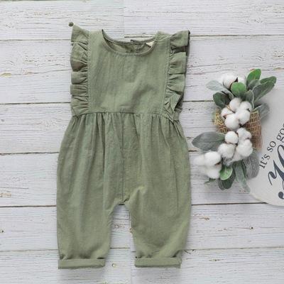Sleeveless jumpsuit for children