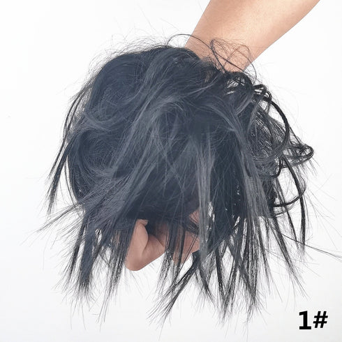 Female chemical fiber messy fluffy curly wig