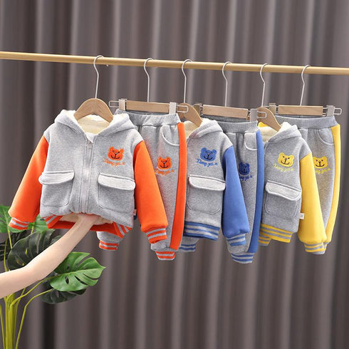 Baby Fall/Winter Cashmere Suit Two-Piece Set