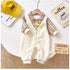 Autumn New Baby Jumpsuit Men's Baby Cotton Outside Clothes Long Sleeve Climbing Clothes Ha Clothes