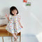 Girl's Flying Sleeve Dress Summer New Baby Girl's Foreign-style Dress Princess Dress