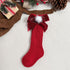 Baby Bow Christmas Socks Barrel Wool Socks Six Pairs