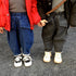 Children's Cashmere Thickened Denim Pants Baby Casual Loose Jeans