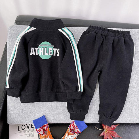 Boy's Spring and Autumn Two-Piece Set