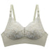 Modal mulberry silk ring-free lace buckle breast bra