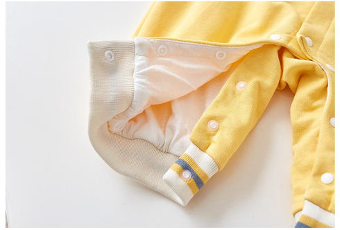 Autumn Dress Boy Baby Jumpsuit Cute Bear Outside Suit