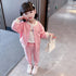 Spring And Autumn Girls Leisure Foreign-style Zipper Set