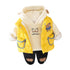 Boys winter three-piece leisure warm suit