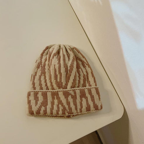 Melon Skin Knitted Hat