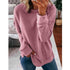 Spring and Autumn Women's Top Turtleneck Solid Color Long Sleeve T-shirt
