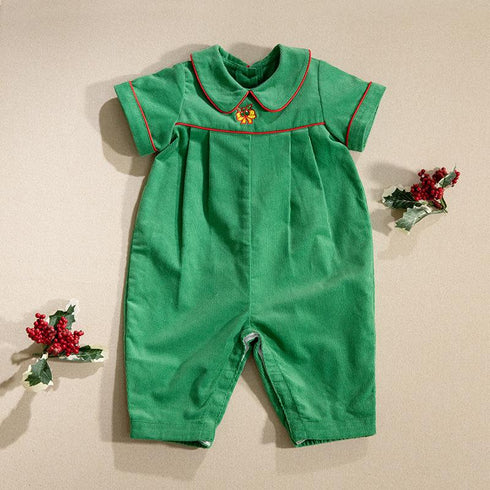 Christmas newborn jumpsuit festival baby climbing suit