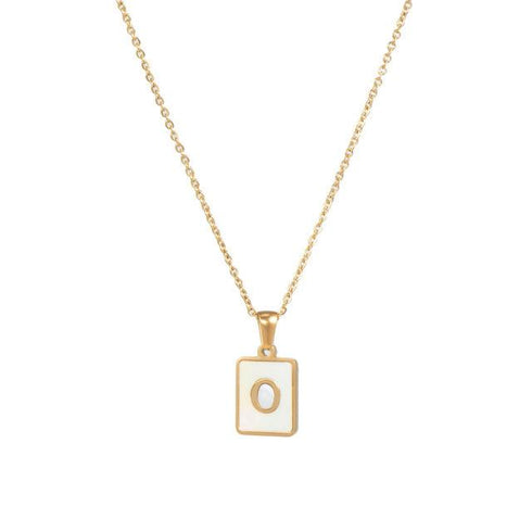 Cube Fritillaria Pendant Necklace