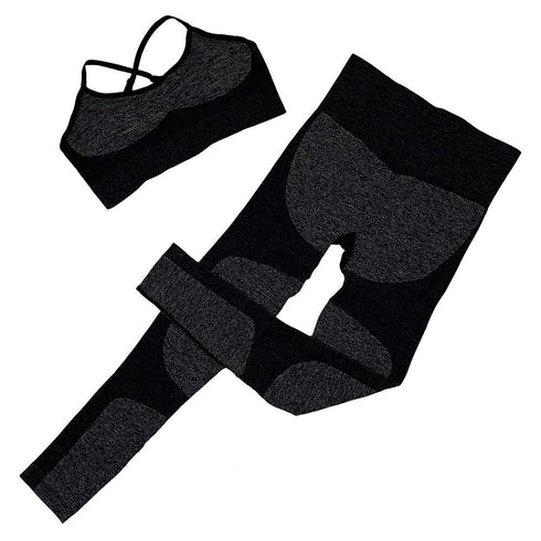 Yoga vest set sports suit