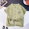 Boys summer suit short sleeve two-piece set