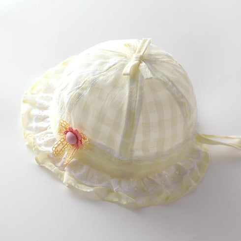Baby Flower Simple Fisherman Hat