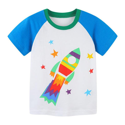 Summer New Boys' Cartoon Tee