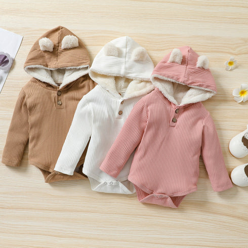 Baby Hooded Jumpsuit