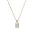 Cube Fritillaria Pendant Necklace