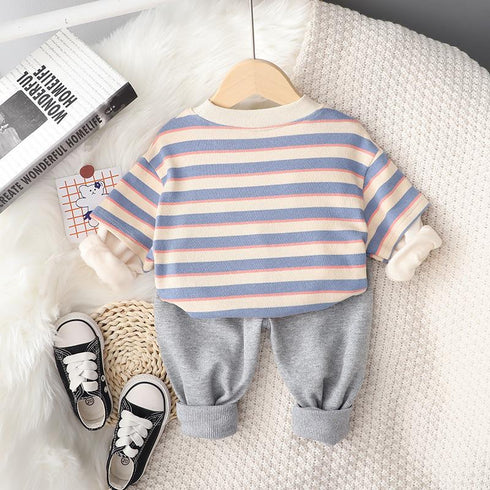 Boys' Suit Spring and Autumn Two-Piece Set