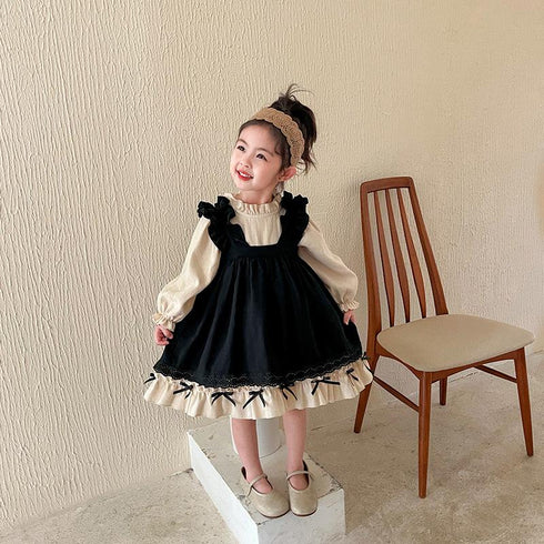 Simple Style Children's Dress
