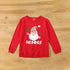 Christmas Dwarfs Creative Funny Printed Crewneck Jacket Parents and Children Parent-Child Series