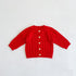Handmade ball cotton knitted cardigan ha clothes climbing suit two-piece set