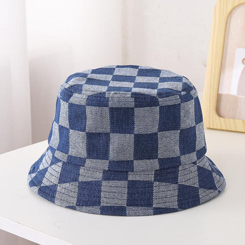 Children's Spring and Autumn Thin Fisherman's Hat,Circumference 20-22 in