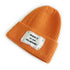 Cloth Logo Knitted Dome Cap