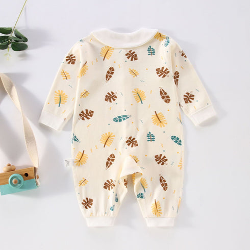 Spring baby cotton jumpsuit