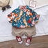Summer children's short sleeve suit