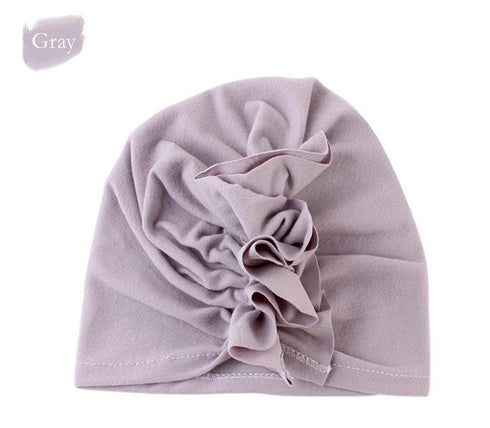 Spring and summer elastic baby hat, Circumference 13-16 in