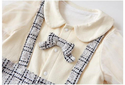 Baby's Autumn Jumpsuit Baby Girl's Ha Jacket Gown
