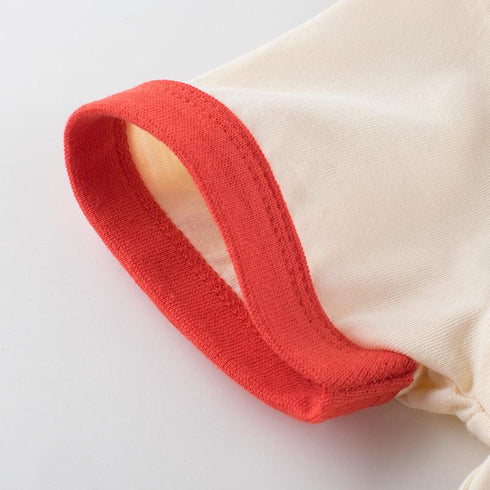 Summer girl short sleeve puppy