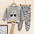 Cotton Underwear Suit Boys and Girls Autumn Clothes Pants Pajamas Loungewear