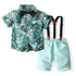 Children's Leaf Shirt Shorts Set