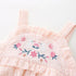 Baby Girl Embroidered Climbing Clothes Baby Girl Summer New Condole Belt Fart Jumpsuit Sweet And Cute