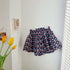 Children's floral loose shorts