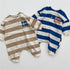 Baby's striped creeper baby jumpsuit