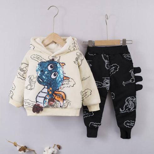 Children's Winter Cashmere Two-Piece Set