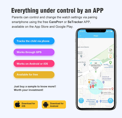 4G Smart Phone Watch for Children