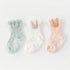 Children's Breathable Mesh Non Slip Socks (three Pairs)