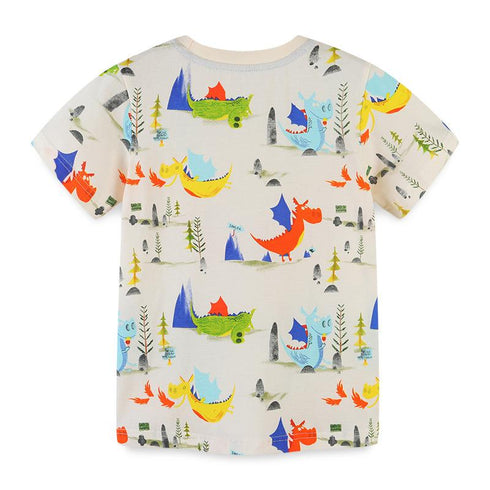 Summer New Boys' Cartoon Tee
