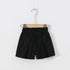 Girls Summer Solid Bow Elastic Shorts